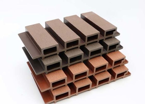 Conseil parquetant composé de plastique en bois de Deco de Decking de WPC pour la décoration extérieure de jardin