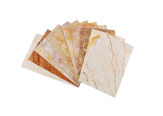 Isolation thermique UV flexible insonorisante de feuille de marbre de protection de PVC