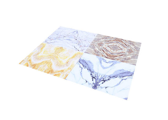 les panneaux en plastique décoratifs de 1.22x2.8mx3mm pour brillant de luxe de murs haut imperméabilisent