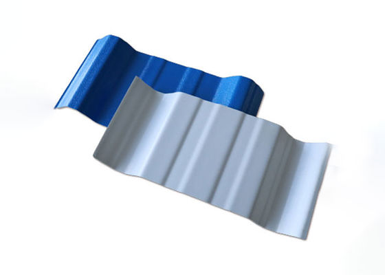 Faciles ignifuges installent les tuiles en plastique ondulées de tuiles de toit pour la tuile de feuille de toit de résine de PVC de lumière de toit