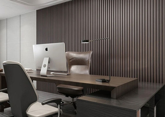 Pollution intérieure d'intérieur de remplacement en bois de panneau de mur de WPC libre