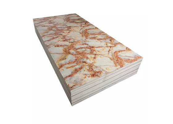 3D imprimant le PVC de marbre UV en plastique de mur lambrisse la décoration intérieure
