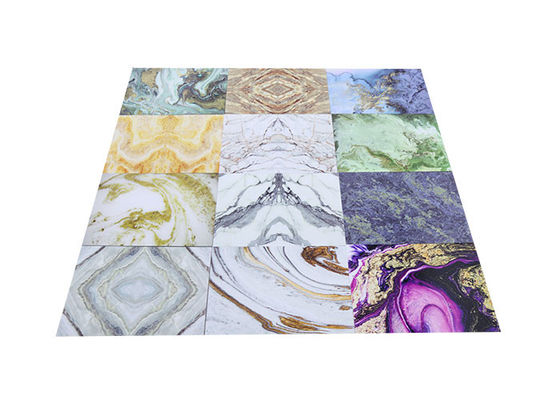 3D imprimant le PVC de marbre UV en plastique de mur lambrisse la décoration intérieure