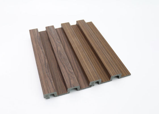 Panneau en bois décoratif imperméable intérieur de mur de grain de panneau de mur de polystyrène