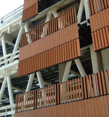 Panneaux de mur composés en plastique de PVC WPC de revêtement de mur extérieur en bois extérieur