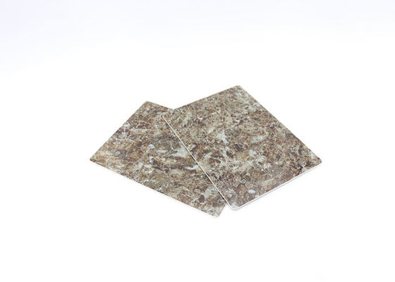 décoratif intérieur de feuille de PVC de 1220x2440x3mm d'alternative de marbre UV de marbre