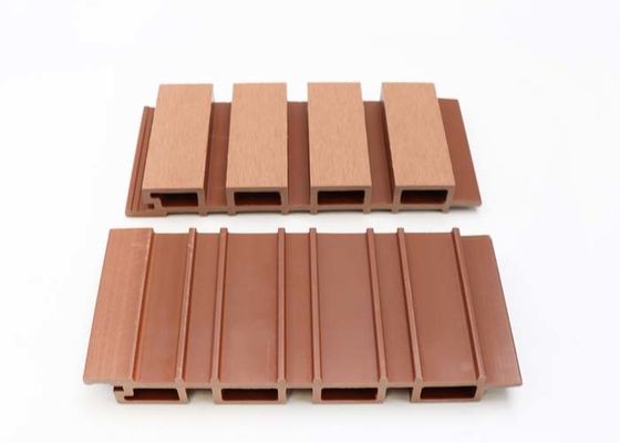 Esay pour installer le bois du panneau 3D de picoseconde a tuyauté l'extérieur de panneau de mur de picoseconde