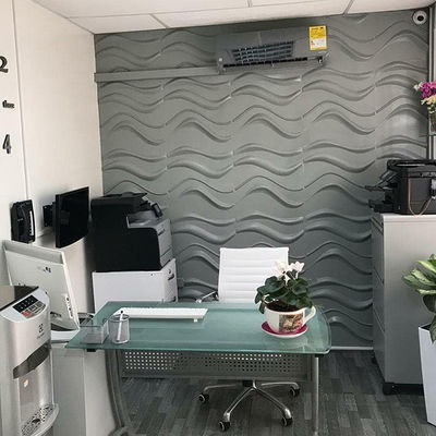Le plafond en bois du panneau 5.85m de PVC de grain facile installent pour le toit de mur de voiture