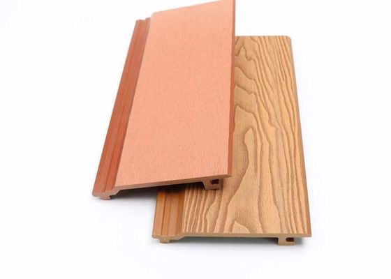 Décoration extérieure de l'extérieur WPC de mur d'extrusion composée en plastique en bois du panneau 28mm Co