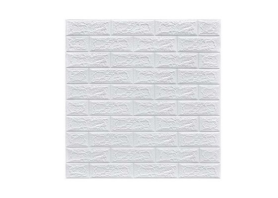 Brique imperméable 77cm de papier peint du papier peint 3D de mousse de PE de DIY Art Decor Interior