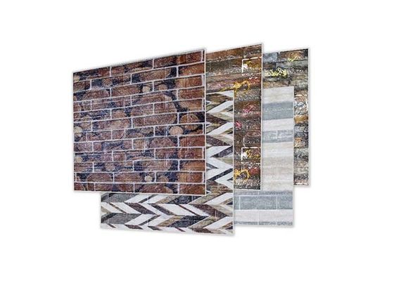 Papier peint étanche à l'humidité DIY décoratif à la maison auto-adhésif 3D de mousse