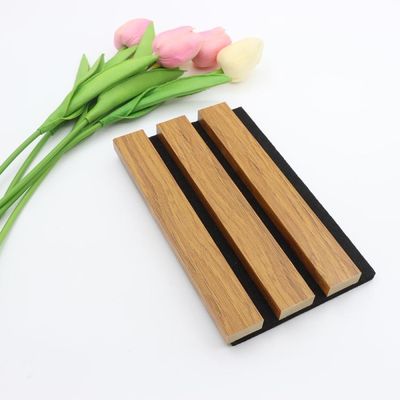 panneau de panneaux acoustiques 600*21mm fibre de bambou écologique Akupanel en bois