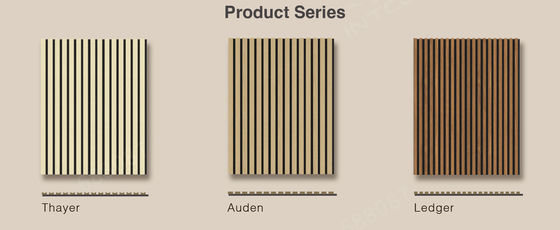 2440x1220mm Panneau de planche acoustique Panneau en ardoise bois résistance à l'humidité