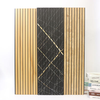 Panneau mural en PVC à flèche étanche en PVC en feuille PVC revêtement mural pour salon chambre à coucher Panneau mural en PVC à usage commercial