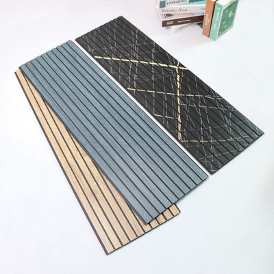 Panneau de plafond en PVC gaufré 3D pour décoration murale, panneau mural moderne, surface texturée, revêtement mural en PVC facile à nettoyer