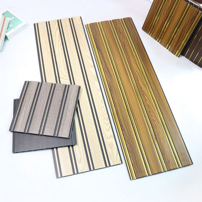 Panneau de plafond en PVC gaufré 3D pour décoration murale, panneau mural moderne, surface texturée, revêtement mural en PVC facile à nettoyer