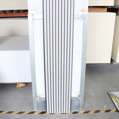 Panneau de plafond en PVC avec système de clips cachés pour mur, panneau mural sans couture, installation rapide, système mural, gain de temps et d'argent