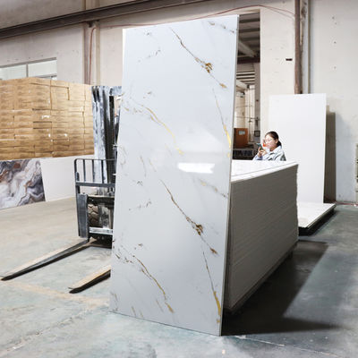 Panneau mural de douche en PVC de design moderne pour la salle de bain à la maison et à l'hôtel