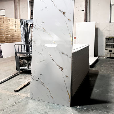 Panneau mural de douche en PVC imperméable et écologique, surface facile à nettoyer