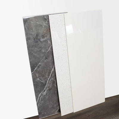 Moderne modèle 3D pare-feu PVC Panneau murale de douche Matériau de rénovation de salle de bain de luxe