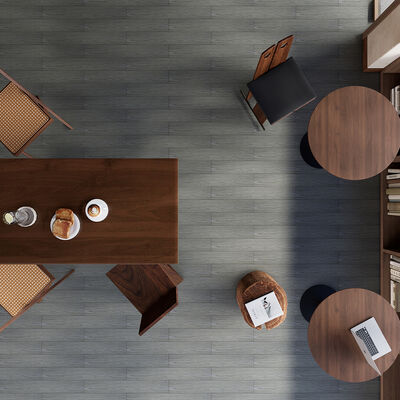 Adhésif auto-adhésif de qualité supérieure pour le sol en vinyle avec des motifs de bois ou de tuiles réalistes pour une mise à niveau rapide et facile de la décoration intérieure