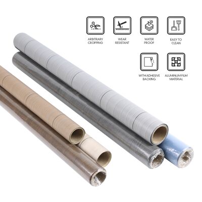 Facile à installer et à enlever, à faible entretien, résistant à l'eau et à l'usure quotidienne pour une beauté durable