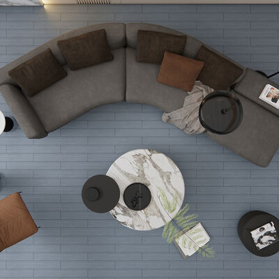 0.5mm Stickers de sol auto-adhésifs en PVC écologique, matériau de décoration