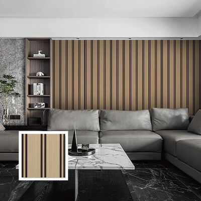 Panneau mural de plafond cannelé en PVC, résistant à l'humidité et facile à installer, pour décoration murale de plafond d'intérieurs modernes