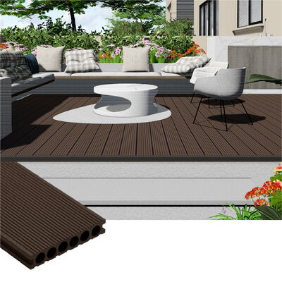 Teinture personnalisée Decking extérieur en WPC.