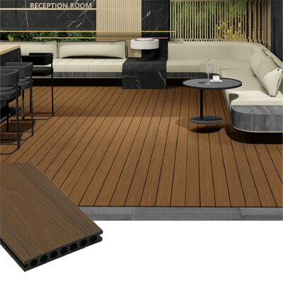 Parquet en WPC de haute durabilité Parquet composite imperméable à l'eau pour jardin extérieur