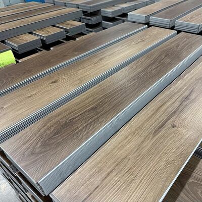Plancher en vinyle composite imperméable de qualité supérieure en pierre SPC Power Click pour le salon