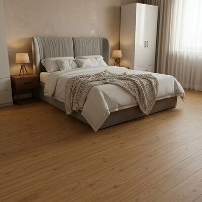 Planche flottante rigide imperméable de serrure de clic de couche d'usure du plancher 20mil de vinyle de Spc 5mm