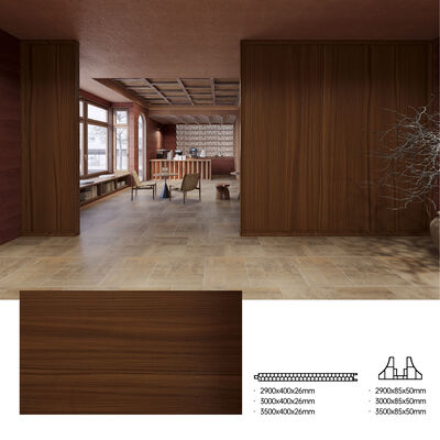 Panneau mural en PVC résistant au feu et à l'eau léger pour les cloisons de bureaux