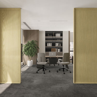 Panneau de séparation en PVC imperméable à l'eau, à l'incendie et à l'humidité Panneau de séparation pour espace intérieur