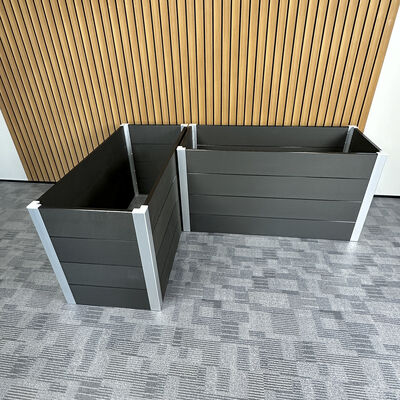 Grand bac de jardin surélevé pour potager extérieur, fleurs et herbes