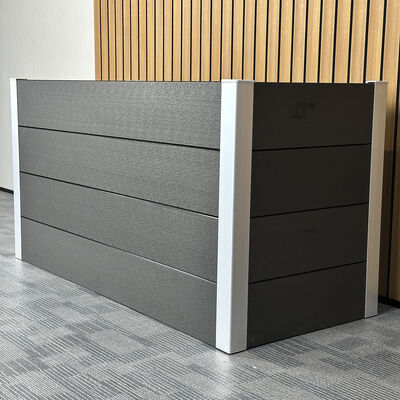 Jardinière surélevée moderne, imperméable et ignifuge, écologique pour extérieur