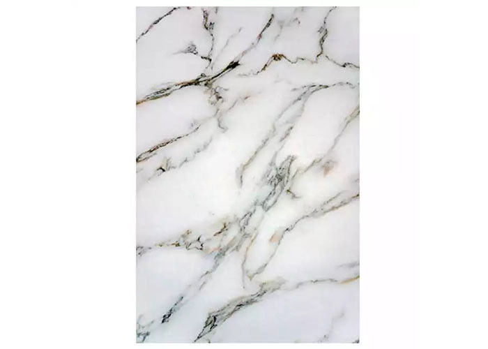 panneau UV décoratif de mur de feuille de marbre de PVC de 1220x2800x3mm pour l'Arabie Saoudite