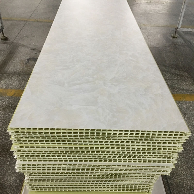 mur intérieur de matériaux de construction de logements de panneau de mur de PVC de 40cm 60cm décoratif