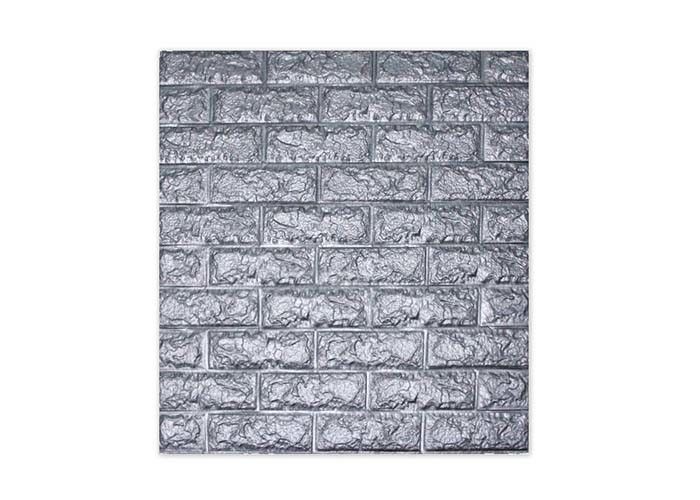Petit pain décoratif d'autocollant de mur de mousse de brique auto-adhésive de la mousse 3D pour le décor de salon