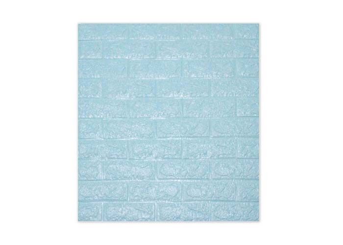 Les autocollants à la maison de mur de mousse de PE imperméabilisent le papier peint de la brique 3D pour la décoration