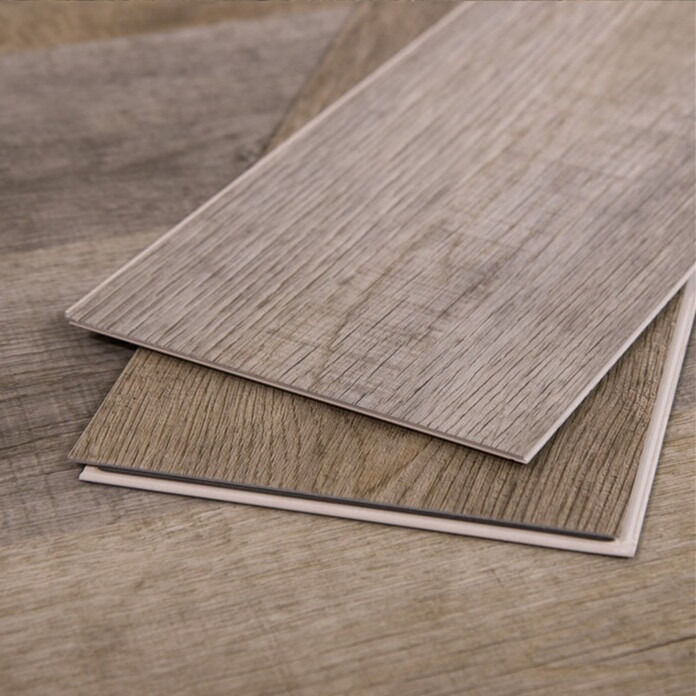 Plancher SPC résistant à l'usure Spécification commerciale Taille 1220 mm x 183 mm Conçu pour résister aux conditions de fort trafic