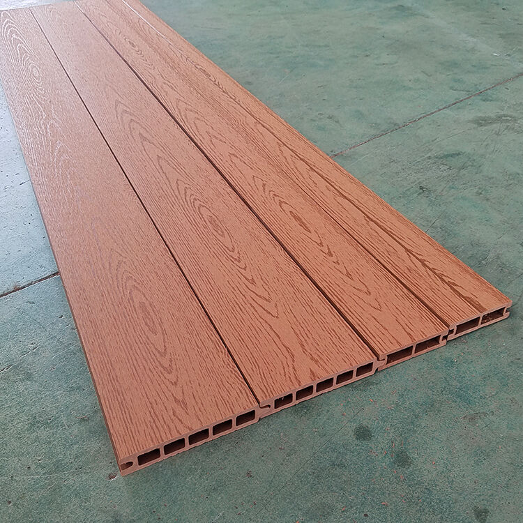 Plancher extérieur en WPC résistant aux intempéries