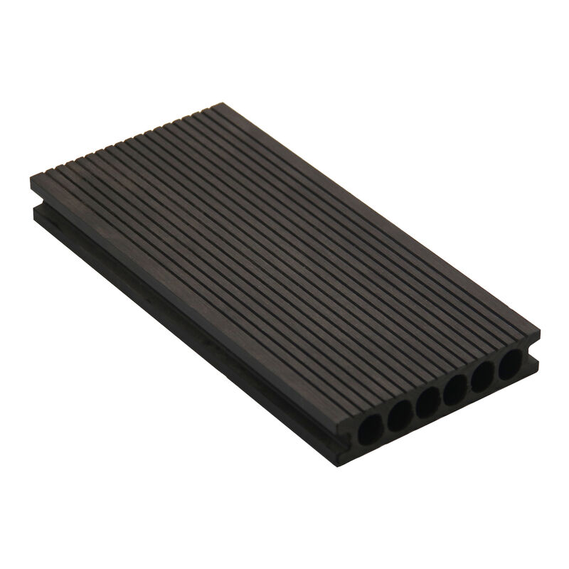 Decking en composite WPC creux extérieur.