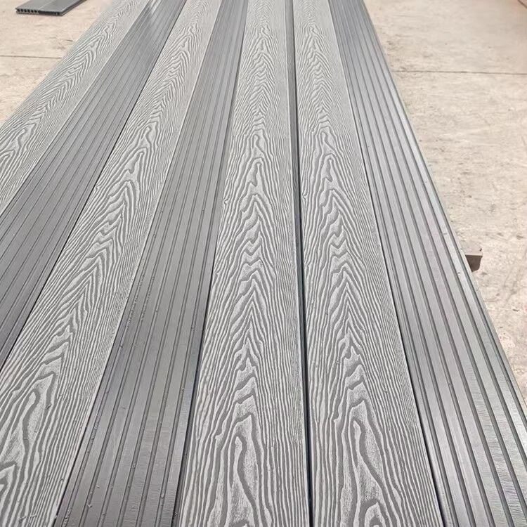 Pratique pour installer des carreaux de sol Piso Deck Wpc Decking Wpc 40x40 pour terrasse de patio