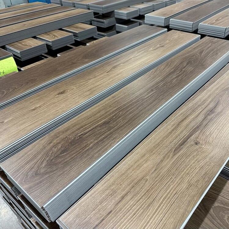 Plancher en vinyle composite imperméable de qualité supérieure en pierre SPC Power Click pour le salon