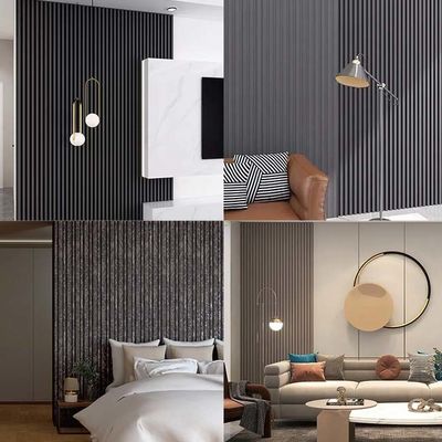 Panneau de mur intérieur concret de luxe imperméable de polystyrène de picoseconde 120x12x2900