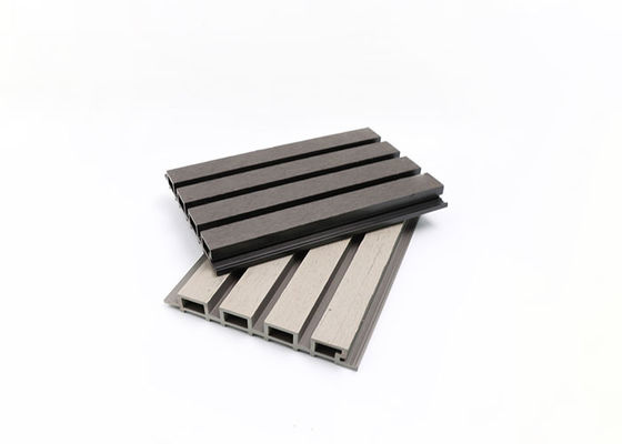 Le panneau de mur extérieur du HDPE WPC imperméabilisent le revêtement 219x26mm de mur de WPC