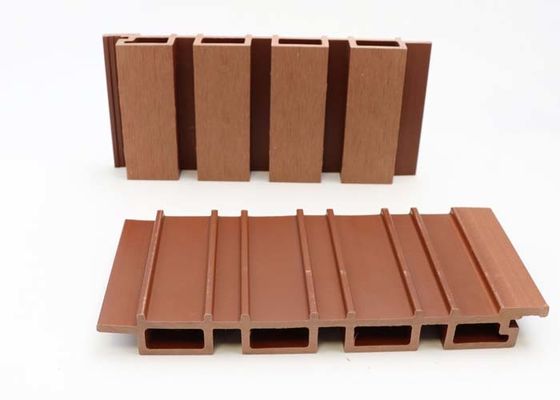 Revêtement extérieur de mur du panneau de mur de la décoration extérieure WPC de mur 219mmx26mm