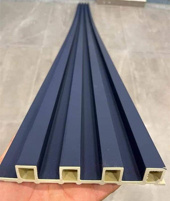 Composé en plastique de Wpc de décoration de mur intérieur de mur en bois décoratif d'intérieur de panneau