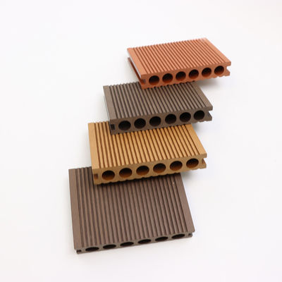 140mm extérieurs faciles installent le plancher extérieur imperméable de Decking de WPC